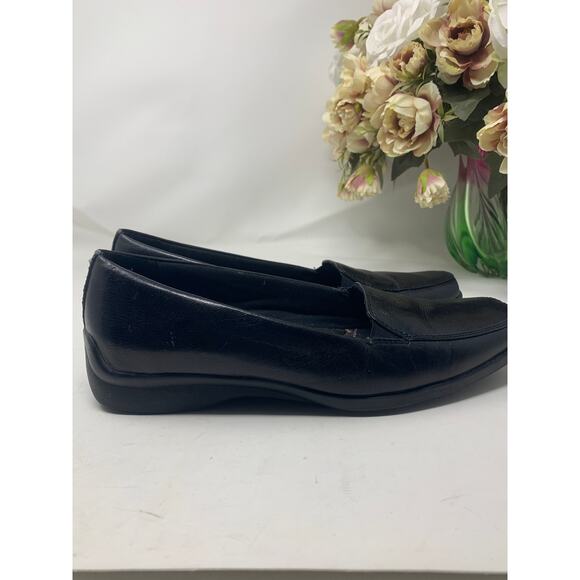 Aravon by New Balance Black Flat Loafers Narrow Womens 10 2A - Picture 6 of 8
